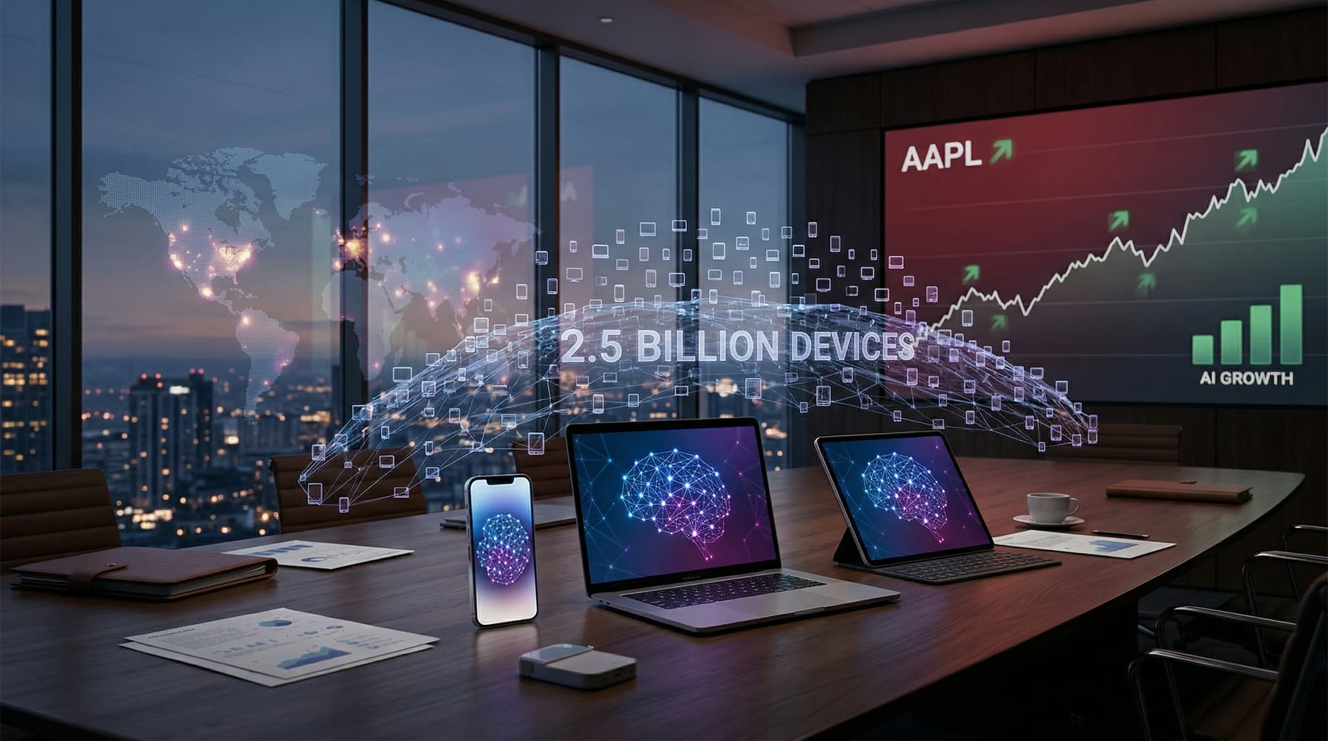 Apple AI Stock Tops Buys with 2.5B Active Devices