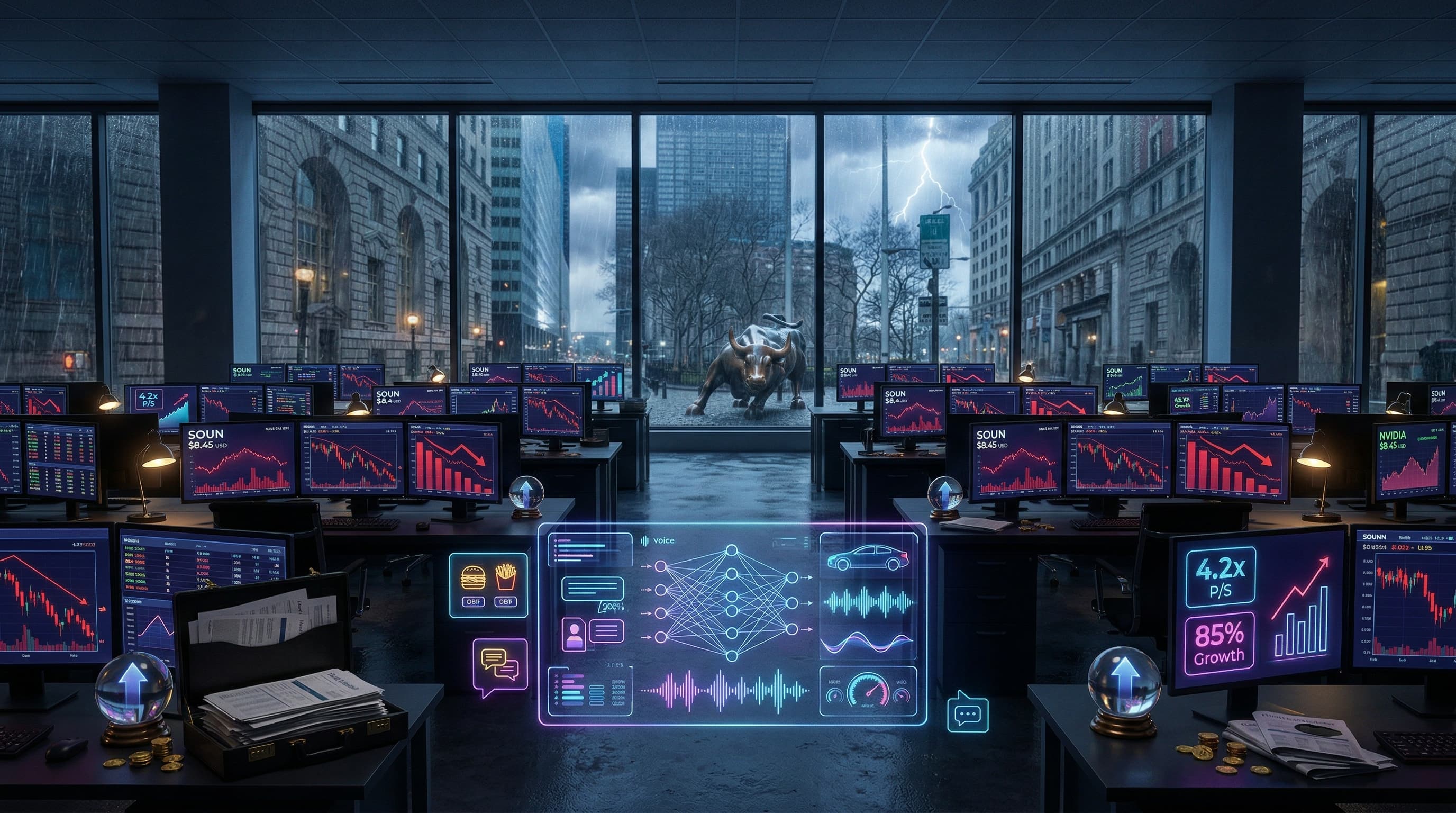 Undervalued AI Stock SoundHound Trades at 4.2x Forward Sales