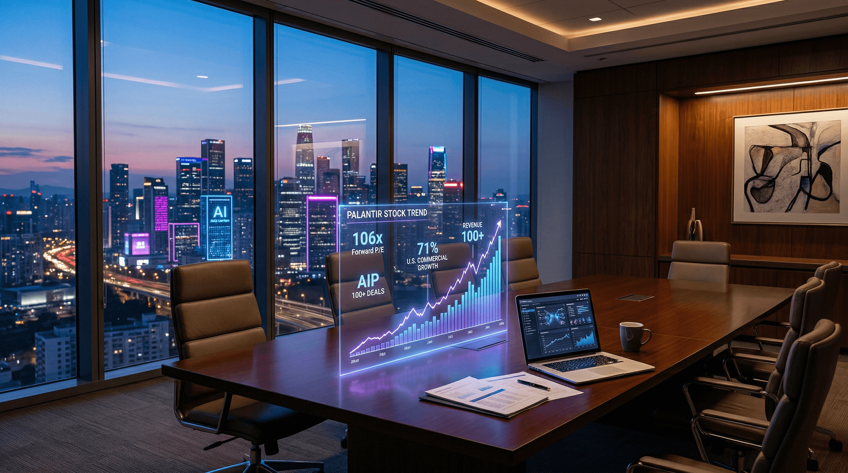 Palantir AI Stock Hits 106x Earnings: Undervalued for Execs