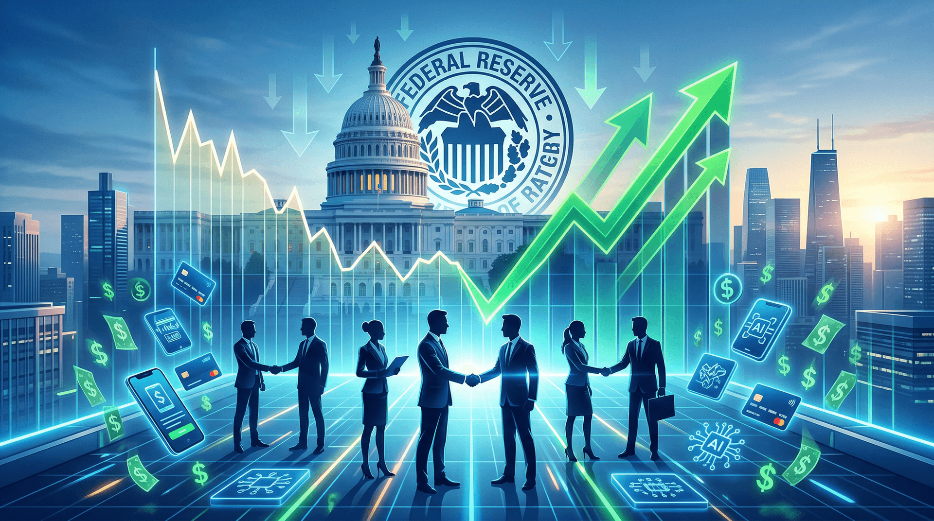 US CPI Surprise Boosts Rate Cut Hopes for Fintech Startups