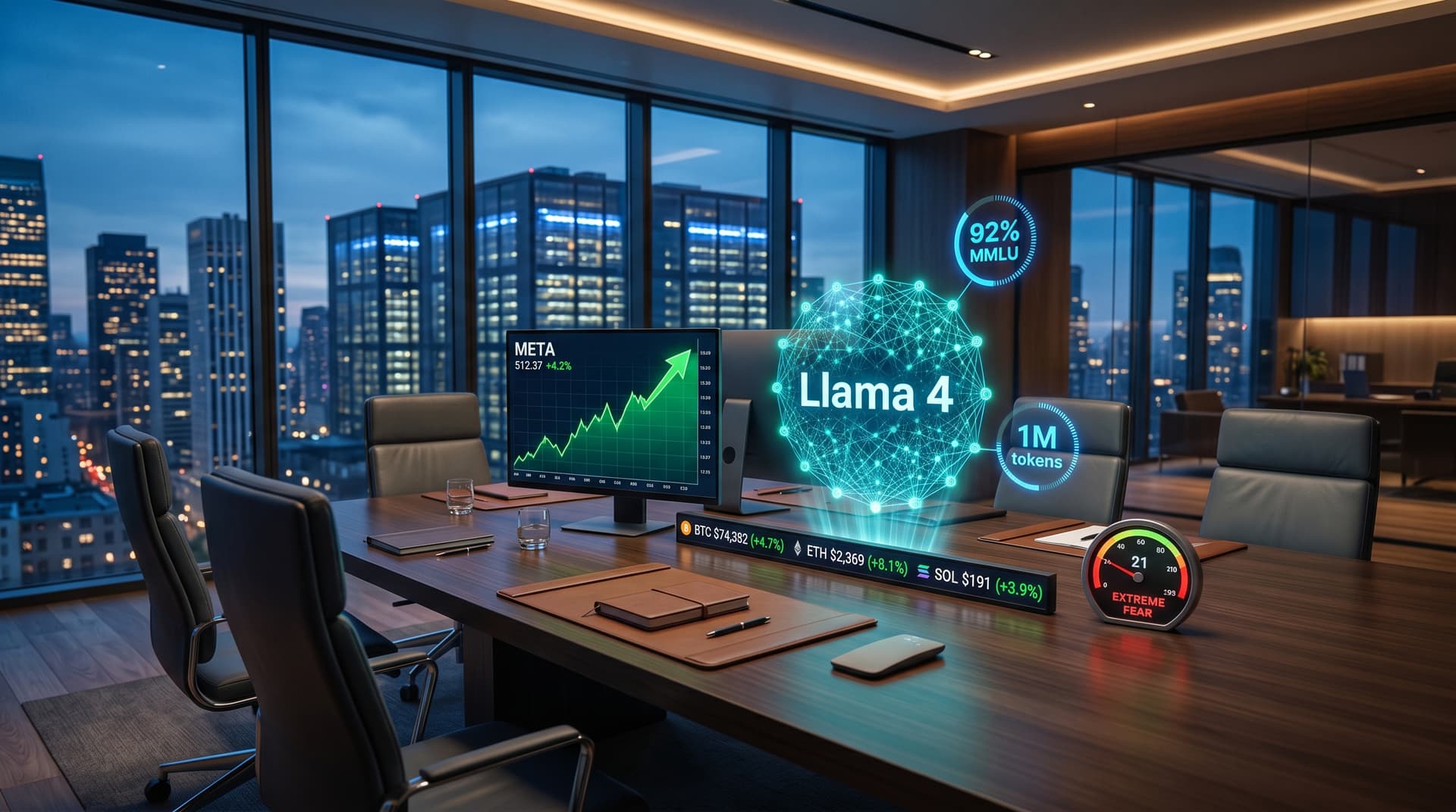 Meta Llama 4 Rally Fuels 4.2% Stock Surge to $512 Adding $28B Market Cap