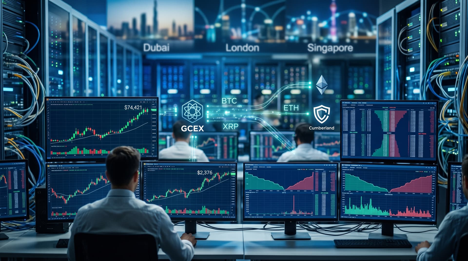 GCEX Cumberland Partnership Boosts Liquidity 40% for Institutions