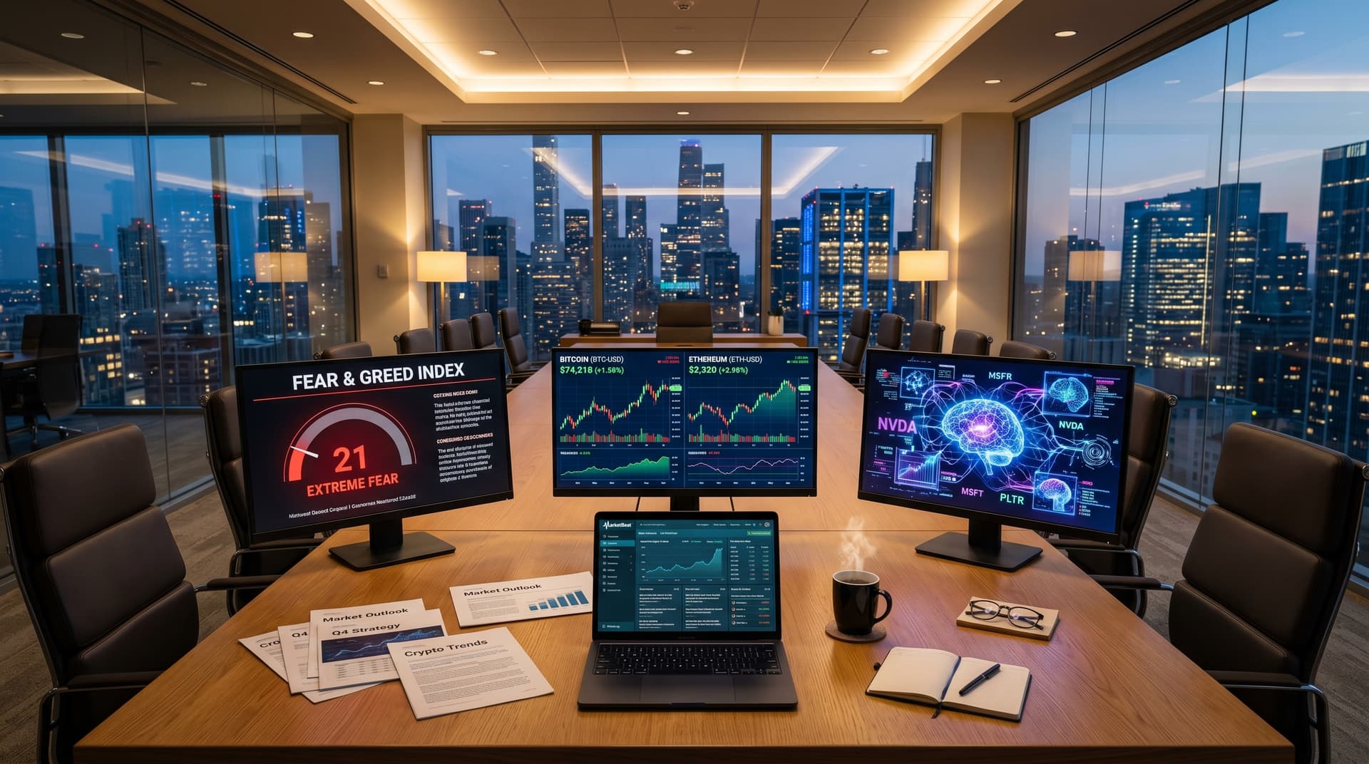 Promising AI Stocks: Executives Buy as Fear & Greed Hits 21