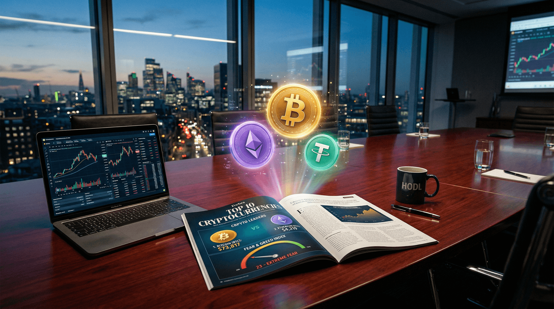 Forbes Top 10 Cryptocurrencies: BTC Leads at $73K