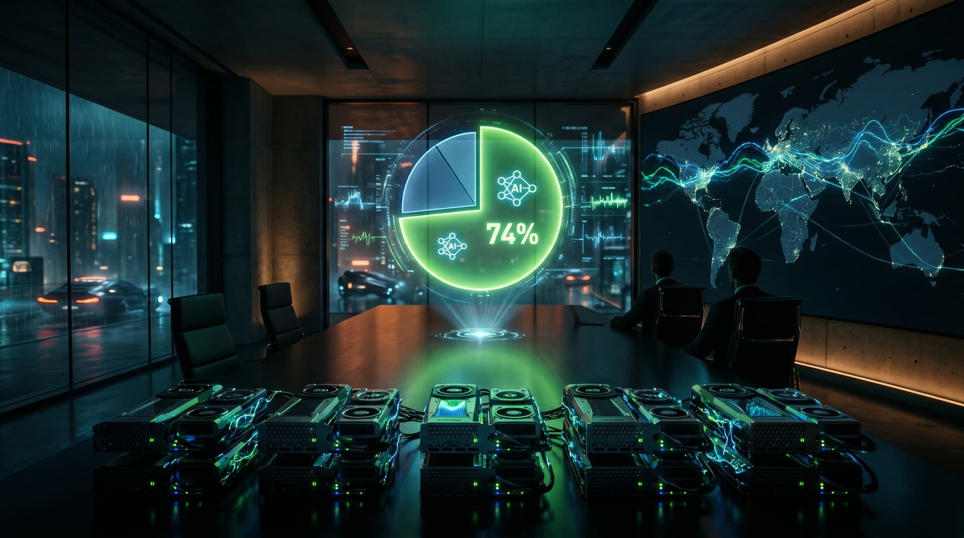 Nvidia AI Portfolio: 74% in Two Stocks Amid Fear 23