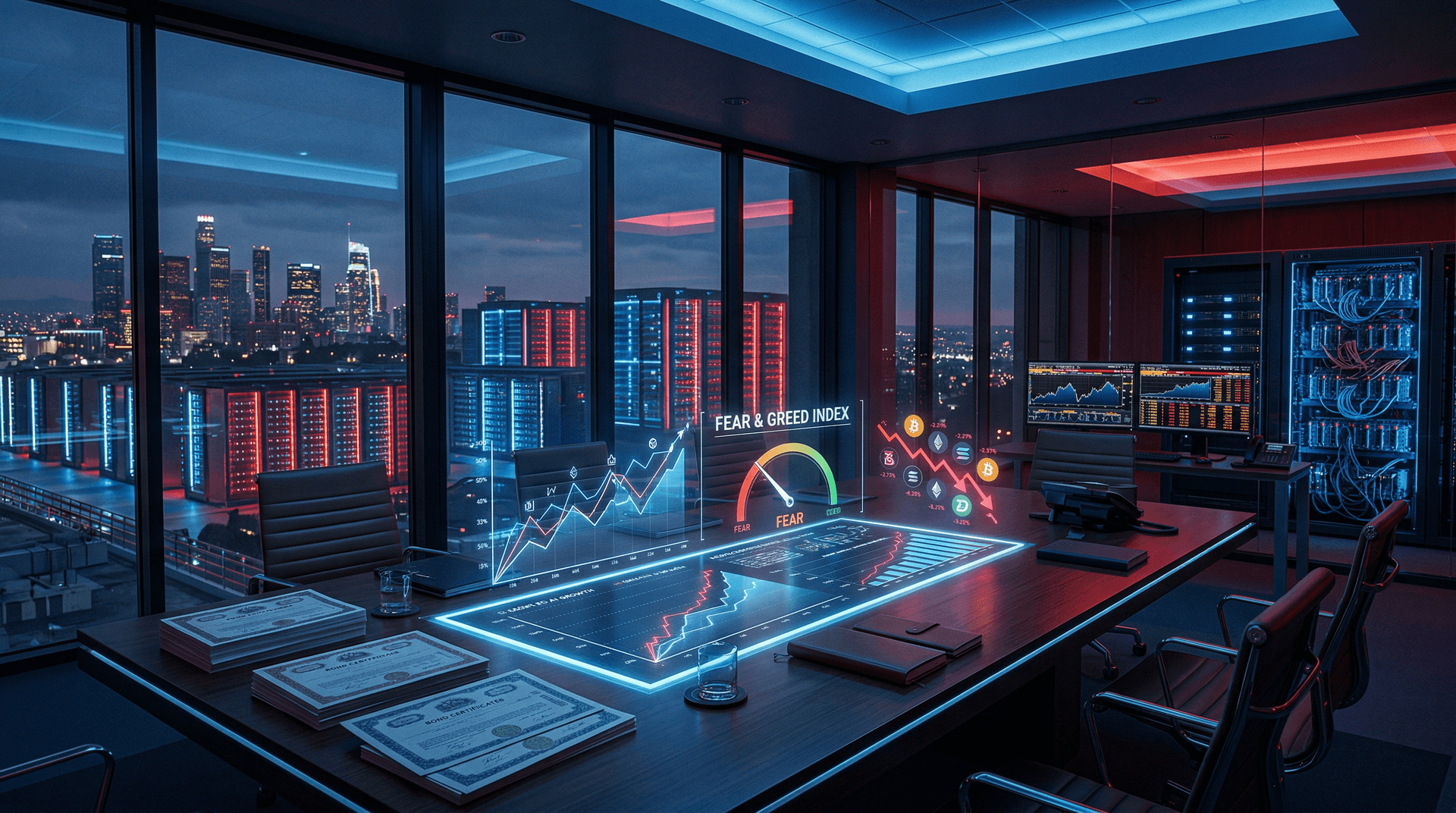 AI Corporate Debt Markets Surge $75B as Fear & Greed Index Hits 23